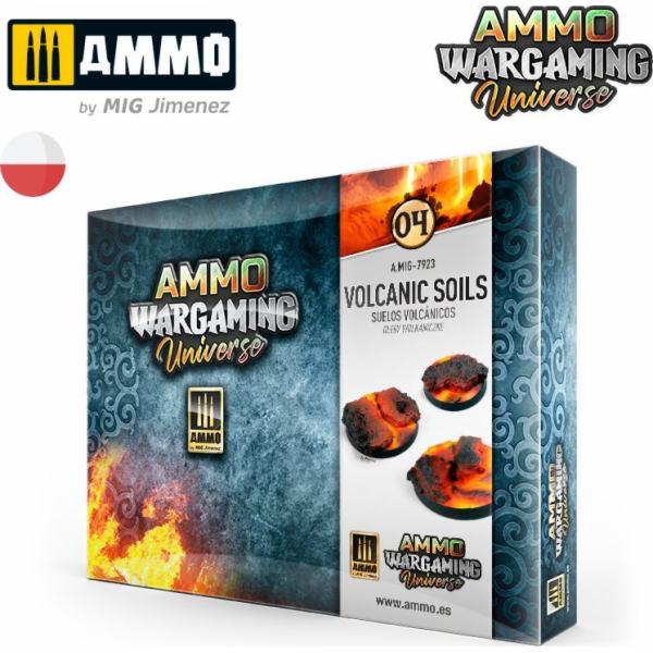 Vallejo Ammo: Wargaming Universe 04 - Sopečné půdy - Sope...