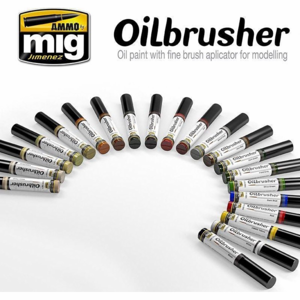 Vallejo Ammo: Oilbrushers Display N1 (80)