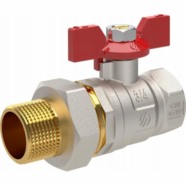 Arco Dvoucestný kulový ventil Sena GW GZ 1 s polovičním p...