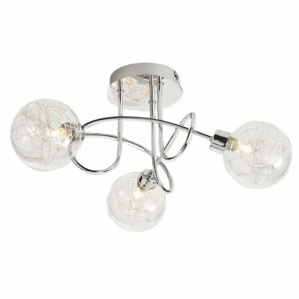 Svítidlo Okko Amelia G916009-3CL, stropní, 3 × 25 W, G9