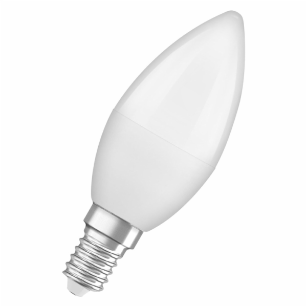 LED žárovka Osram, B35, 5,5W, E14, 4000K, 470lm, mat.