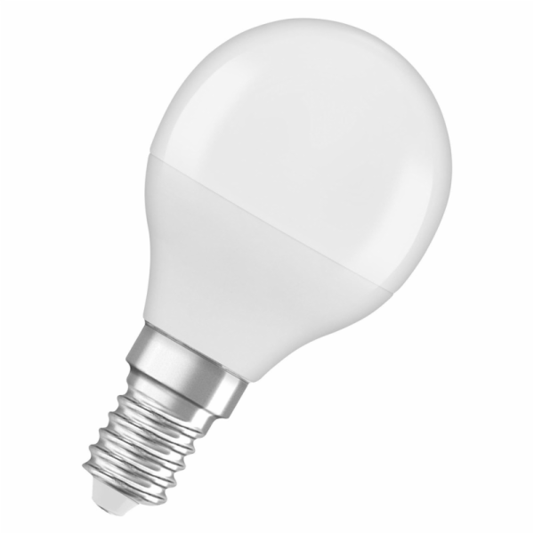 LED žárovka Osram, P45, 5,5W, E14, 4000K, 470lm, mat.