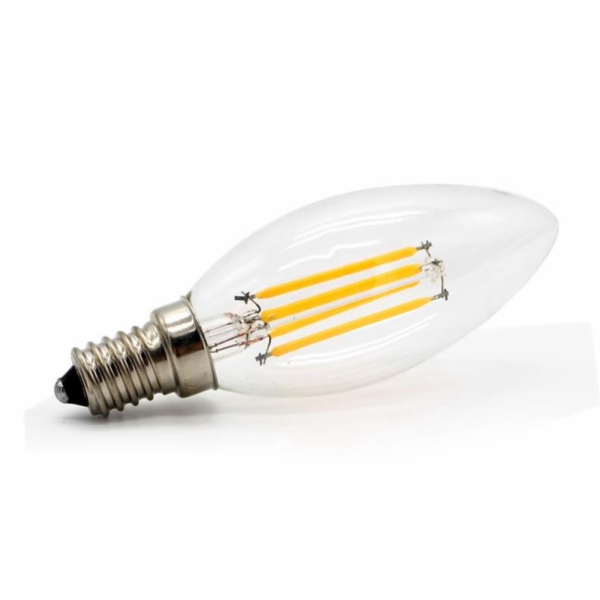 Žárovka STANDART, LED, B35, 2W, E14, 2700K, 250lm, transp...