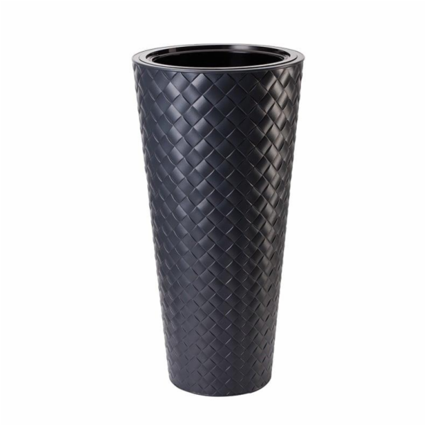 Pot Form Plastic Makata Slim 2850, O40cm, tmavě šedá