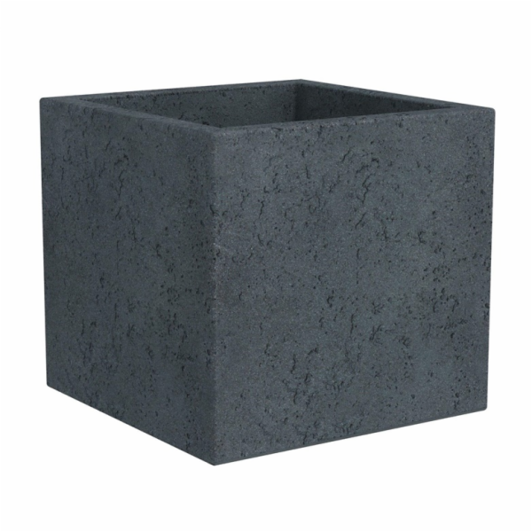 Hrnec Scheurich Stony Black, plastový, O 28,5cm, černý