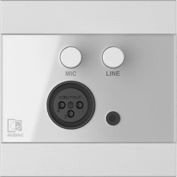 Audac  WP205/W - Nástěnný panel, bílý