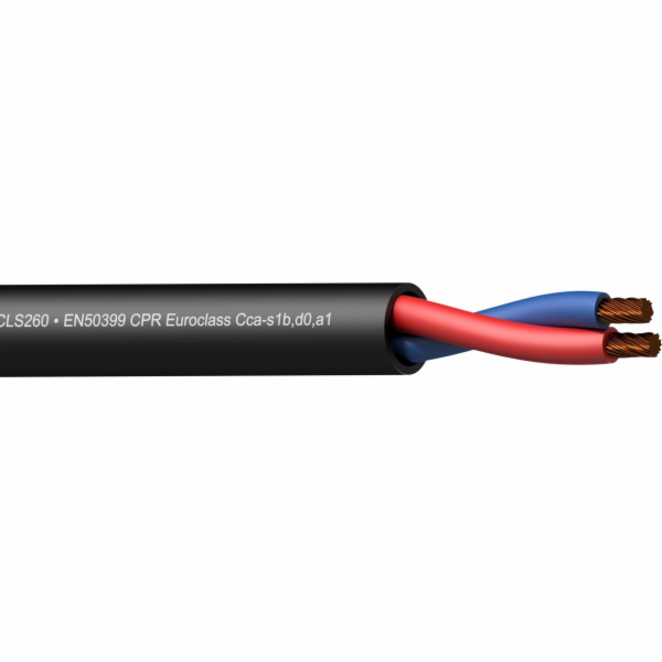 Kabel Procab  CLS260-CCA/3 Reproduktorový kabel - 2 x 6 m...