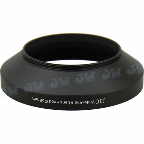 JJC sluneční clona JJC 58 mm široká kovová sluneční clona