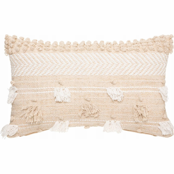 Atmosphera Dekorační polštář Cot Sand, bavlna, boho, 30 x...