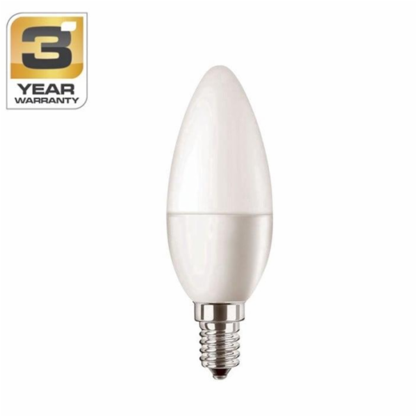 LEMP LED B35 4,9W E14 2700K 470LM PL/MAT