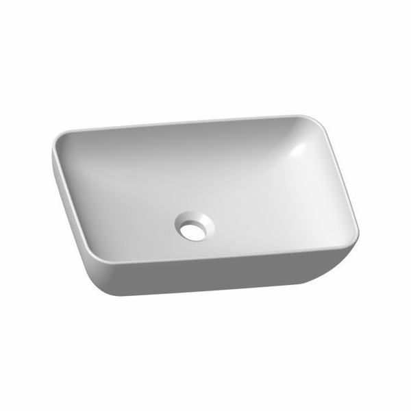 Keramické umyvadlo Ravak Slim R 50 x 31 cm bílé