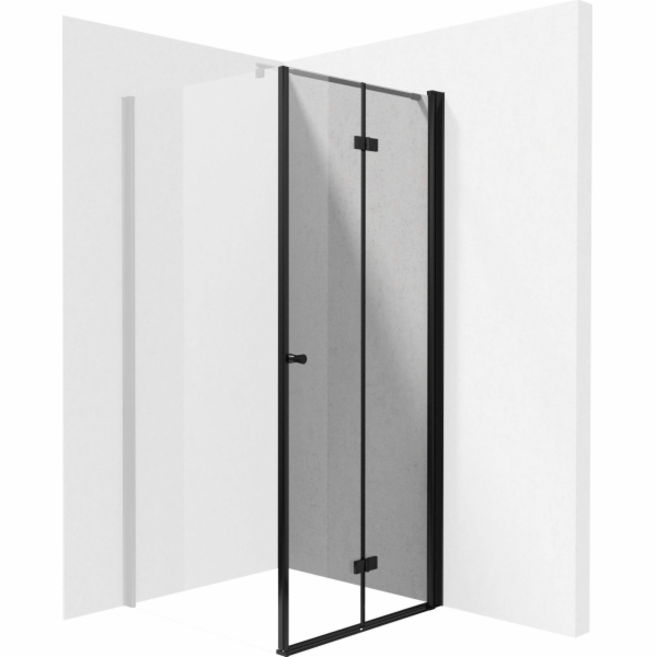 SPRCHOVÉ DVEŘE KERRIA PLUS NERO SKAID 90 CM