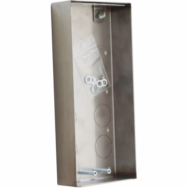 WANTECECECEC monolith C AUFPUTZK. 100x220x337mm Edelstahl...