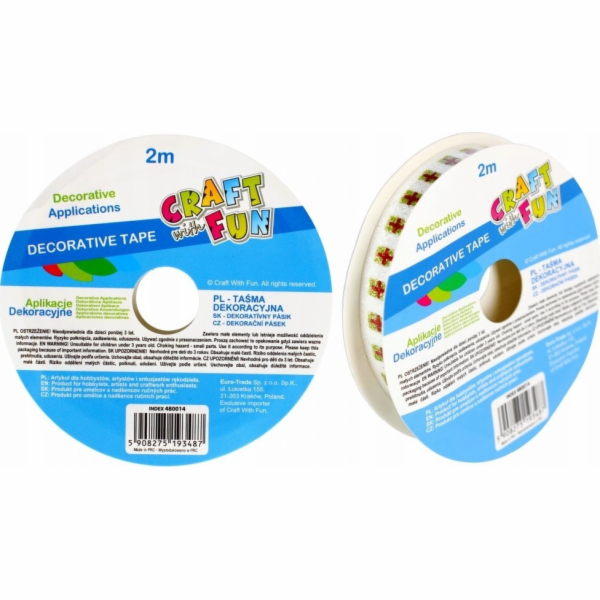 Craft with Fun DECORATION BN DECORATION TAPE BROK SUPPORT...