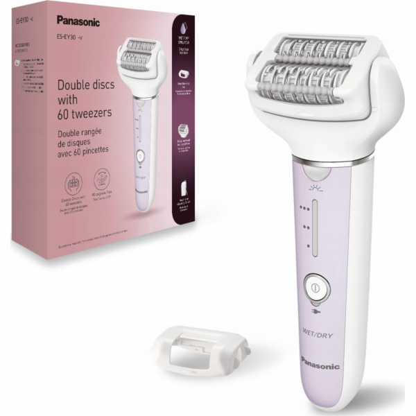 Epilátor Panasonic ES-EY30A-V503, bílo/růžový