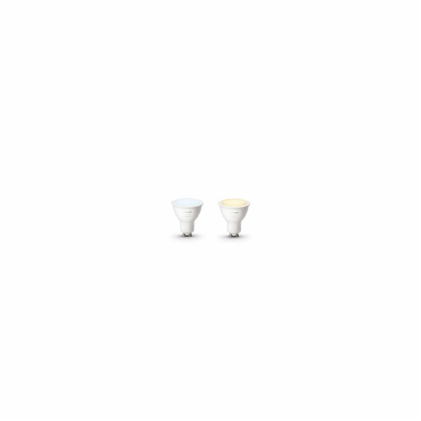 Philips Hue Set GU10 BT 2er 5W 400lm White Ambiance