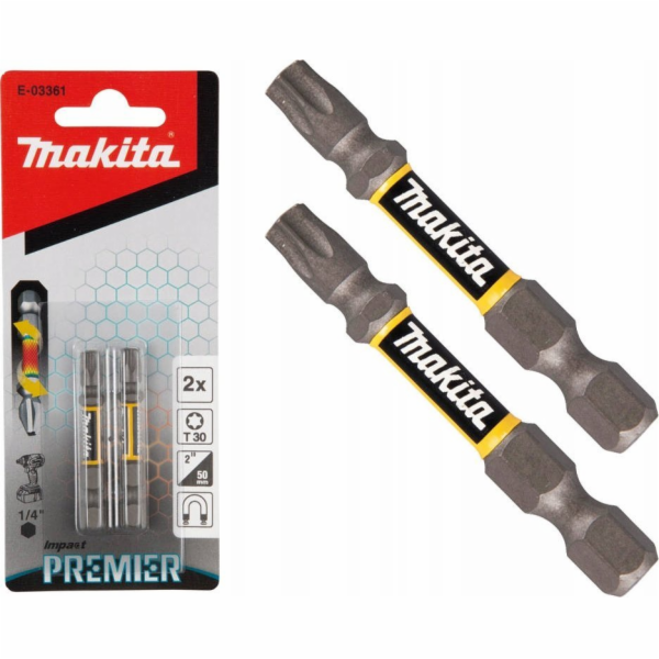 Makita E-03361, 50 mm, 1/4", 2 ks. Šroubovací bit
