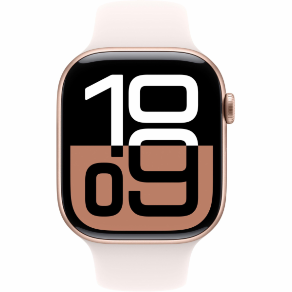 Chytré hodinky Apple Watch 10 GPS 46mm S/M, růžové zlato