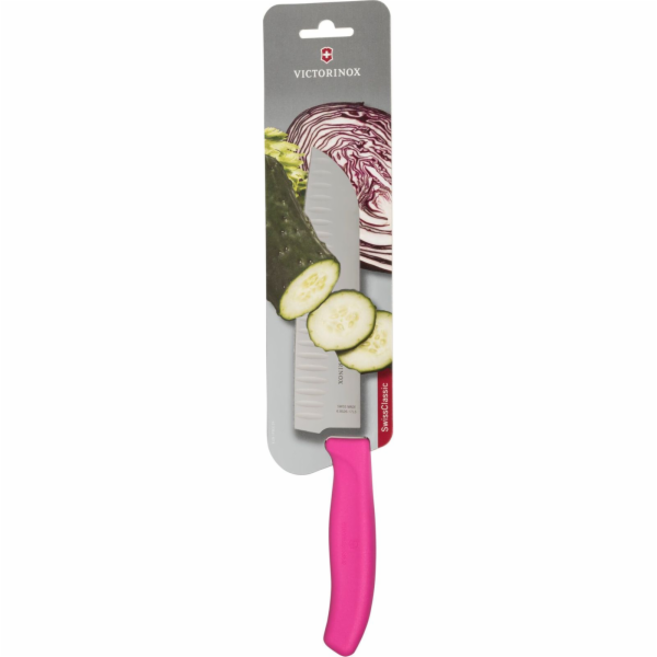 Victorinox Swiss Classic Santokumesser 17cm pink