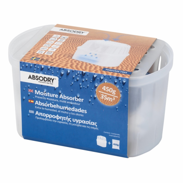 Sběrač vlhkosti Absodry Mini Compact, 450g