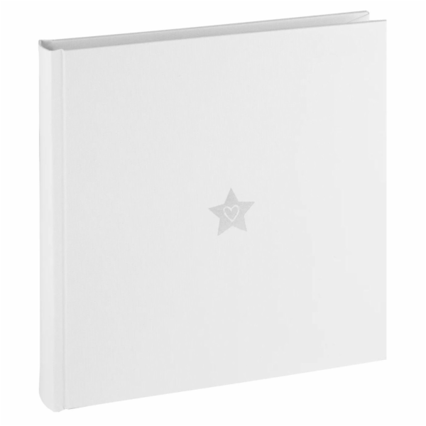 Walther My Star weiß       20x20 40 weiße S.Leineneinband...