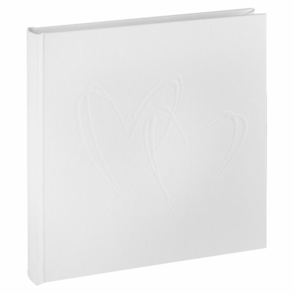 Walther My Heart weiß      20x20 40 weiße S.Leineneinband...