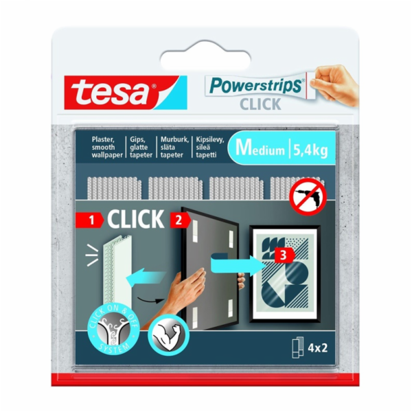 Lepicí páska Tesa Power-Strips 77721 oboustranná 0,06mx 2cm