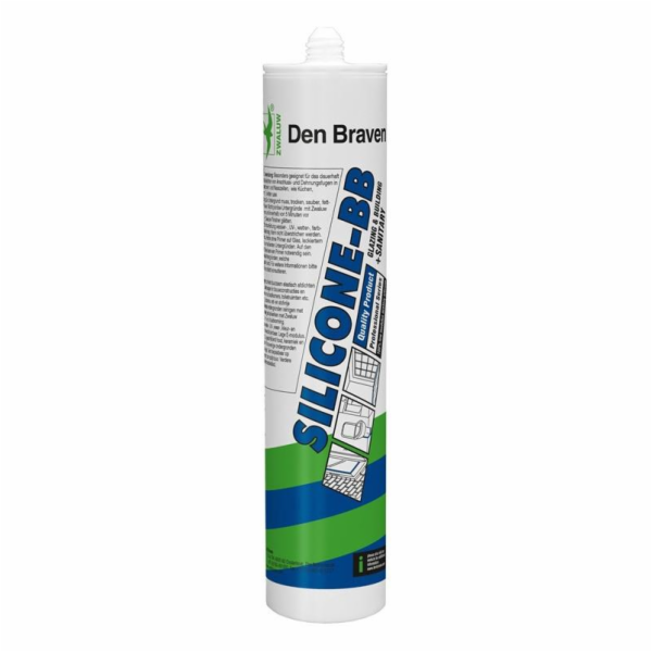 Sanitární tmel ZW SIL-BB WHITE, 300ML (12) QA12