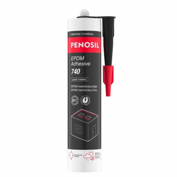 Montážní lepidlo Penosil EPDM 740, černé 290 ml