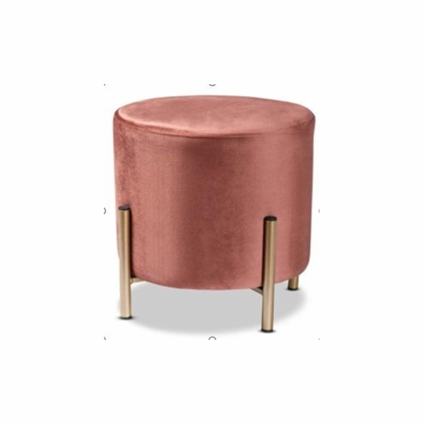 Pouf Domoletti 53000009209, oranžový, 35 x 35 x 40 cm