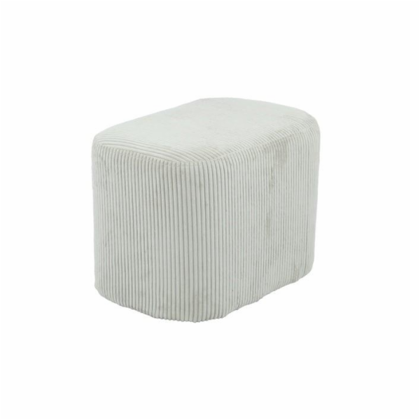 Pouf Domoletti 53000009202, krémová barva, 42x40x58 cm