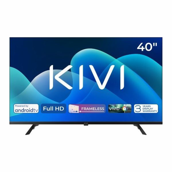 KIVI - 40 , FHD, Android TV11, Černá, 1920x1080, 60 Hz, 2...