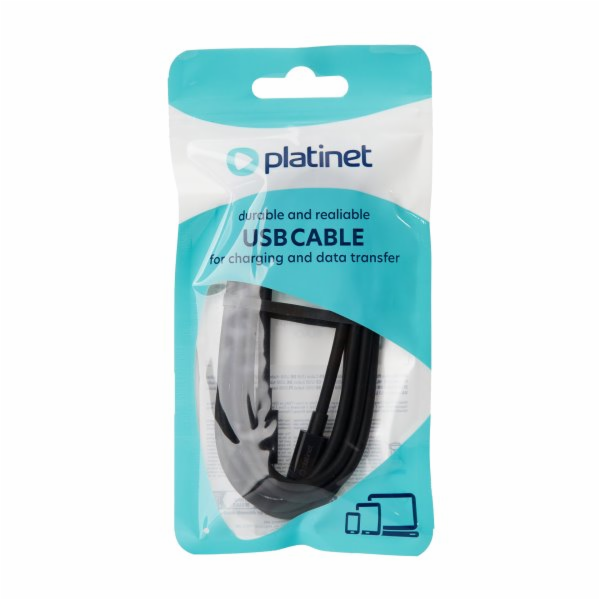 Platinet Datový Kabel USB-C - USB-C 5A, 100W, 1,5m, 480 M...