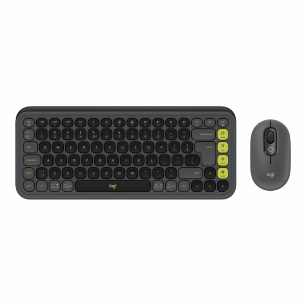 Logitech POP ICON COMBO - GRAPHITE - US INT L - BT - INTNL
