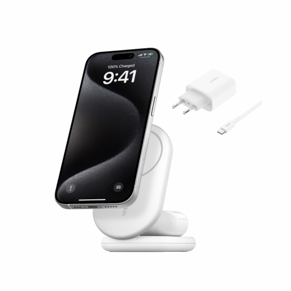 Belkin BoostCharge Sluchátka, Chytrý telefon Bílá USB Bez...