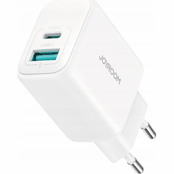 Joyroom JR-TCF21 Dual-Port (A+C) Power Charger (white)
