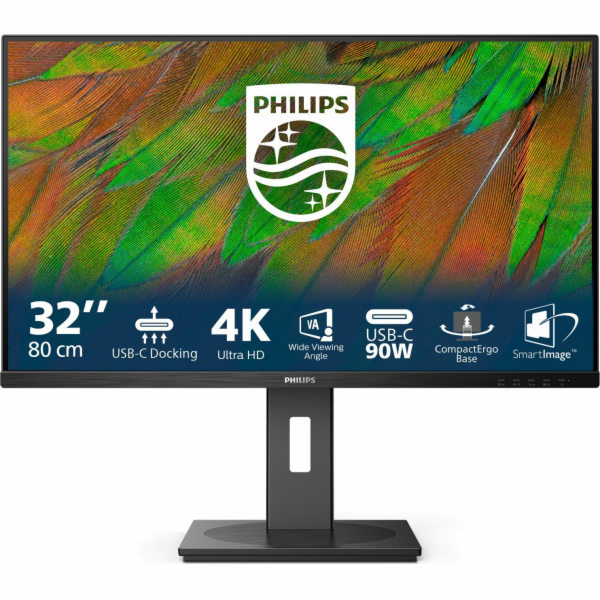 Philips MT 31,5" 32B1U3900 - 3840x2160,VA,60Hz,2xHDMI,DP,...
