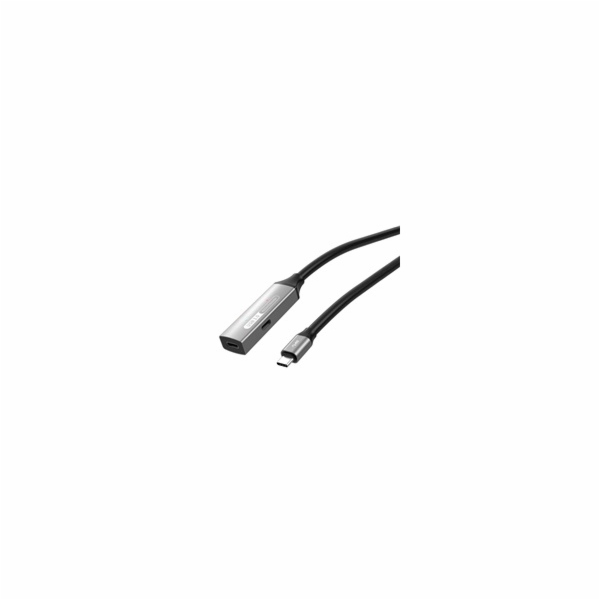 PREMIUMCORD USB-C repeater a prodlužovací kabel Male-Fema...
