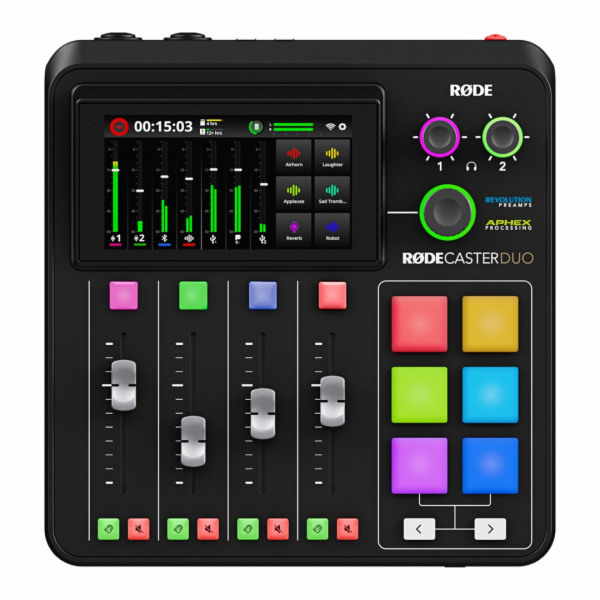RODECaster Pro Duo - studio pro výrobu podcastů