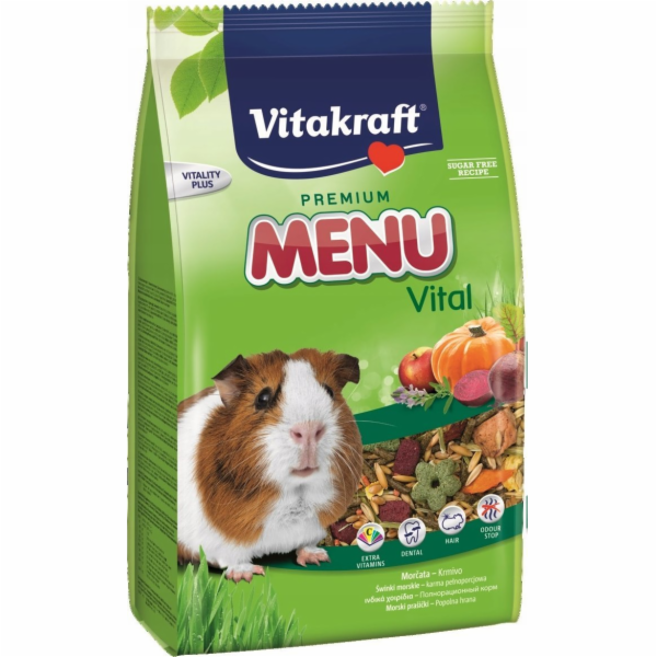VITAKRAFT MENU VITAL 3kg krmivo pro morčata