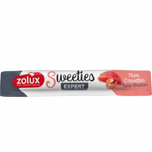 ZOLUX Sweeties tuňák a losos – pochoutka pro kočku – 14 g