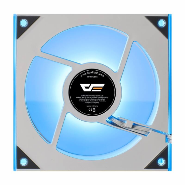 Chladicí ventilátor Darkflash DM8 ARGB (bílý)