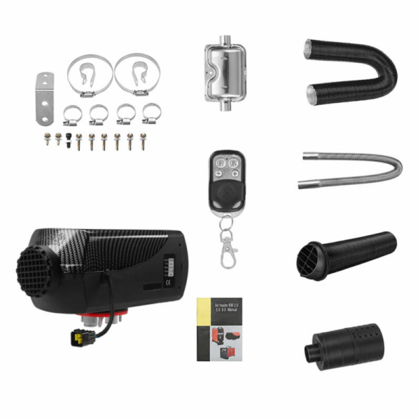 Parkovací ohřívač Blitzwolf BW-AH-S2, 5kw, 12V