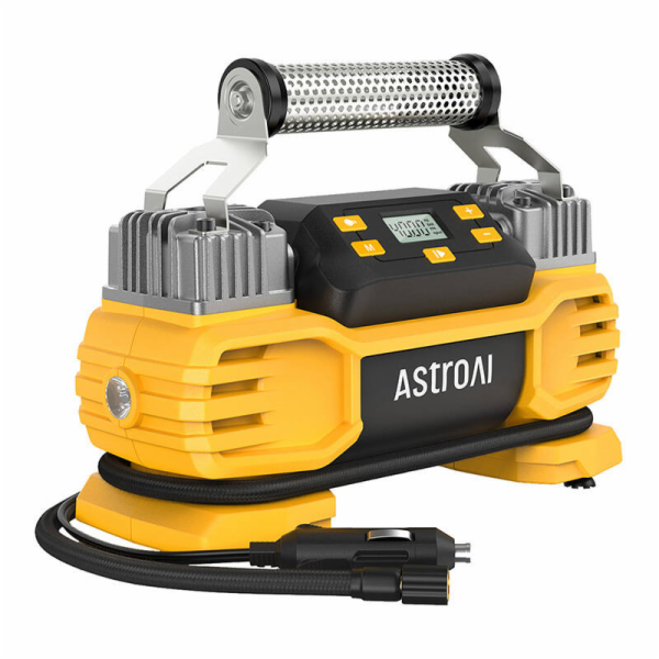 Kompresor Dua AstroAI AIRUN T2 160 PSI pro těžké pneumatiky