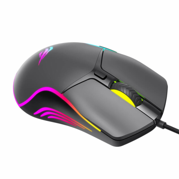 Kabelová herní myš Havit MS1029 RGB (černá)