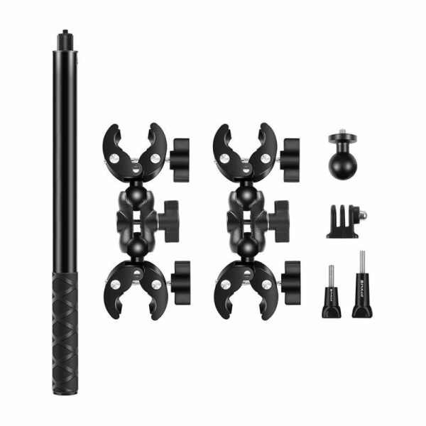 Motorcycle/bicycle mount PULUZ with two clamps and selfie...