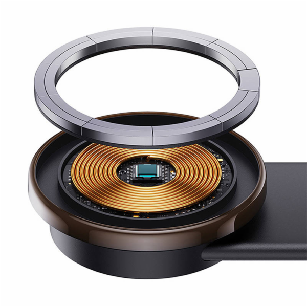 Magnetický držák telefonu do auta Baseus (černý)