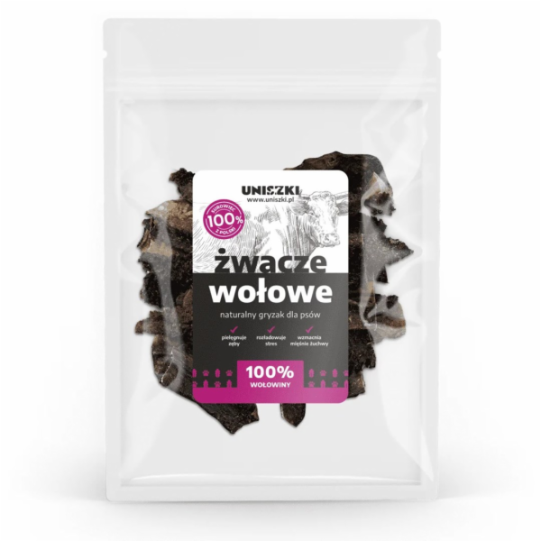 UNISZKI Hovězí bachory - pochoutka pro psa - 100g