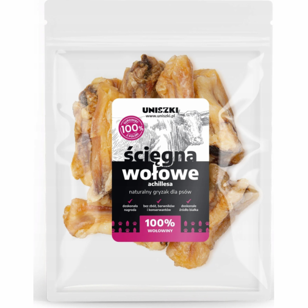 UNISZKI Beef Achilles tendons - pamlsek pro psa - 500g