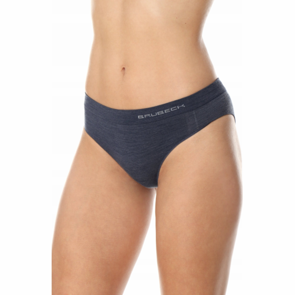 Brubeck HI10070 Dámské bokové kalhoty COMFORT WOOL tmavé ...